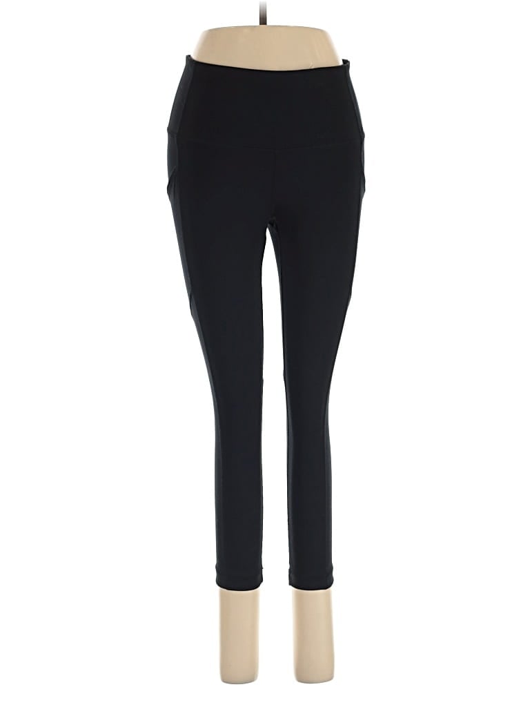 Pre-owned Yogalicious Active Pants In Black