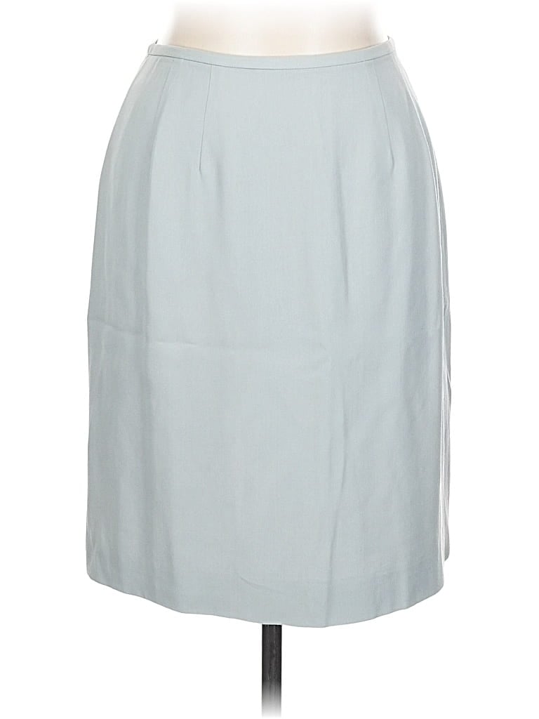 Pre-owned Tahari Formal Skirt In Gray