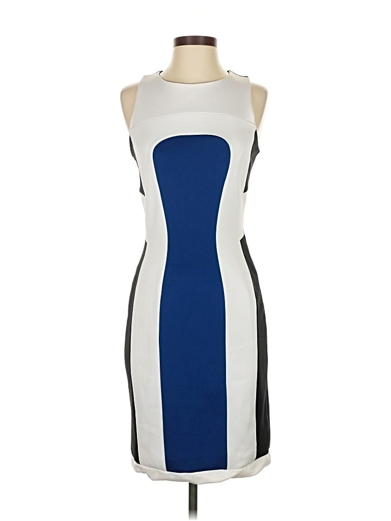 Pre-owned New York And Company Cocktail Dress In Blue