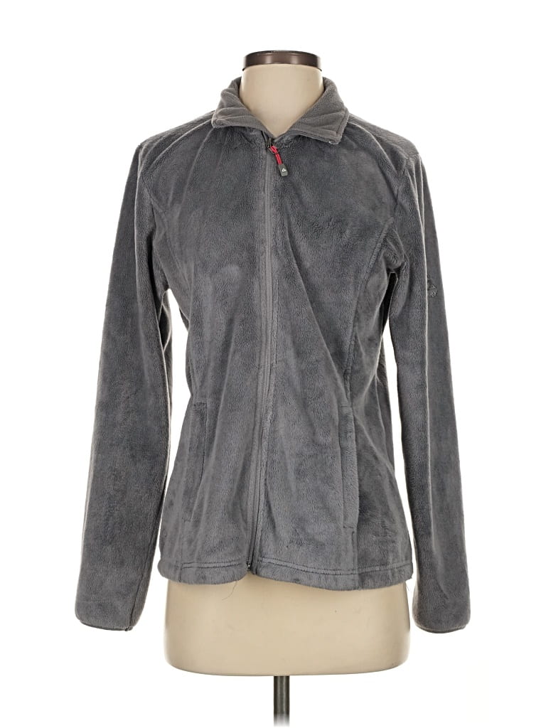 Pre-owned Gerry Fleece Jacket In Gray