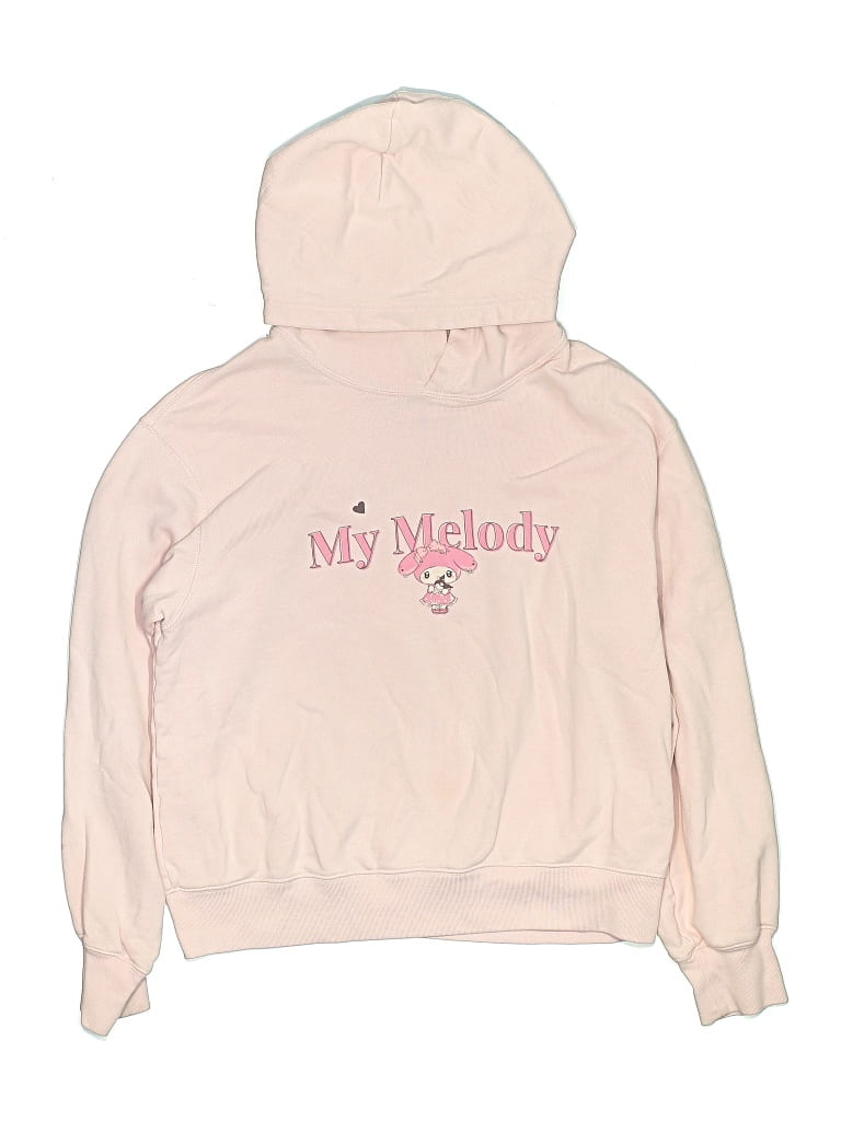 Pre-owned Uniqlo Kids' Pullover Hoodie In Pink