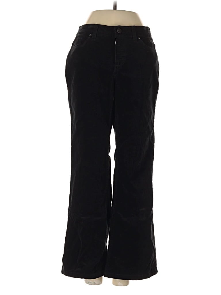Pre-owned New York And Company Casual Pants In Black