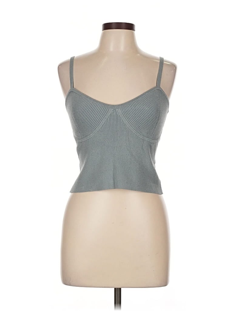 Pre-owned Madewell Cardigan Sweater In Gray