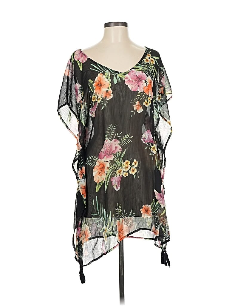 Pre-owned Kona Sol Casual Dress In Black