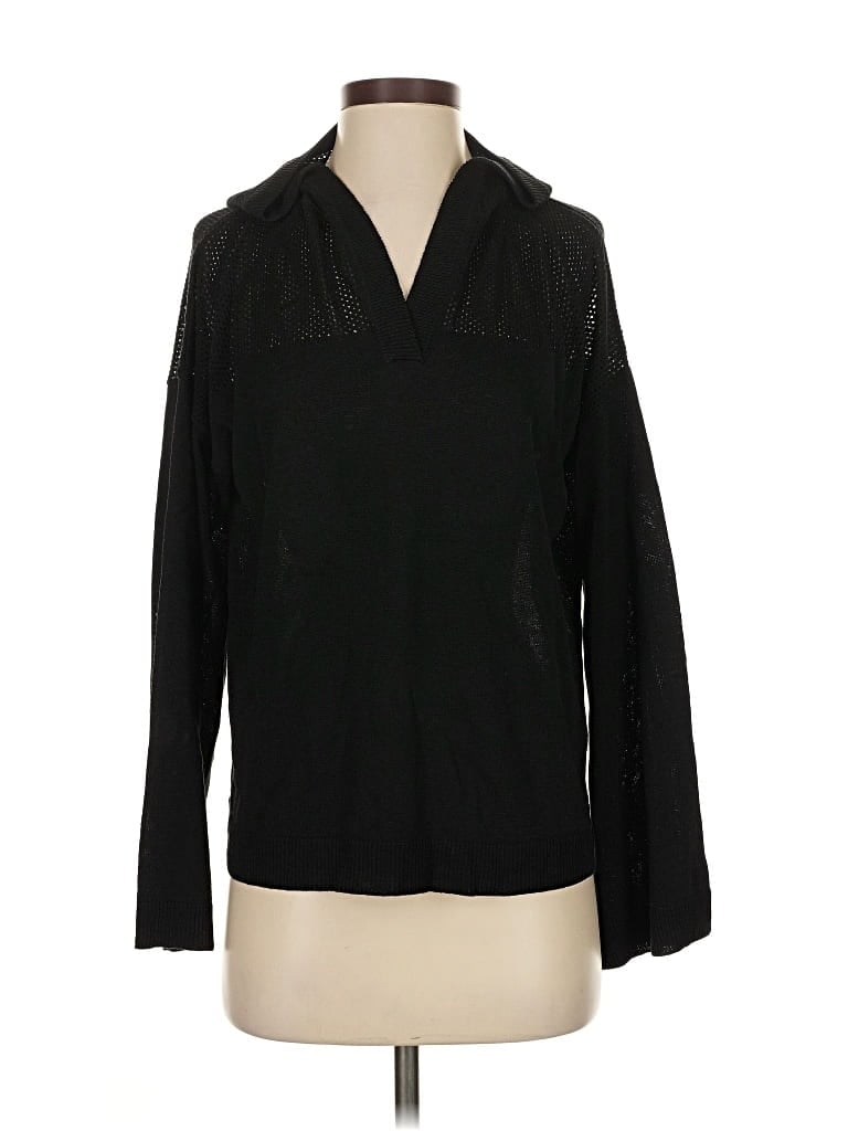 Max Studio Pullover Sweater In Black