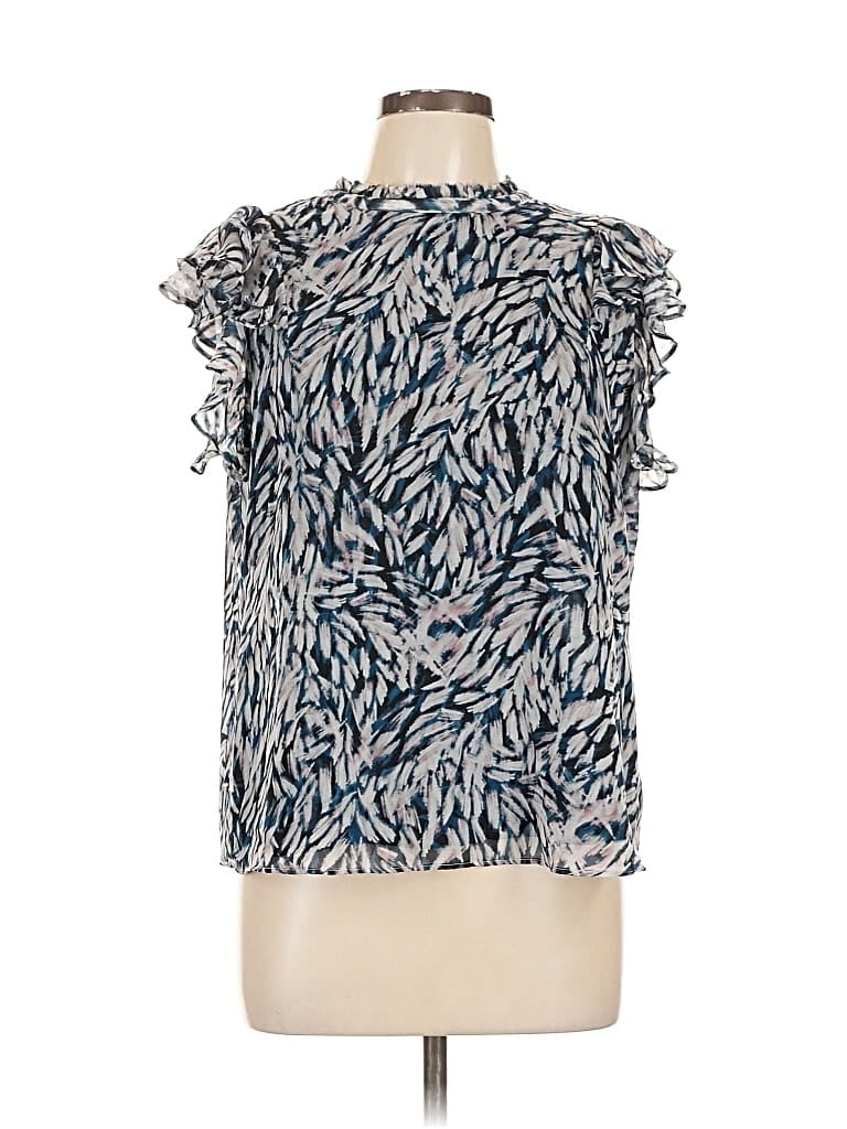 Pre-owned Dkny Sleeveless Blouse In Blue