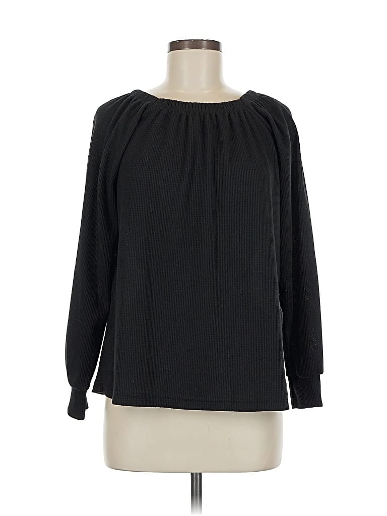 Pre-owned Unbranded Pullover Sweater In Black