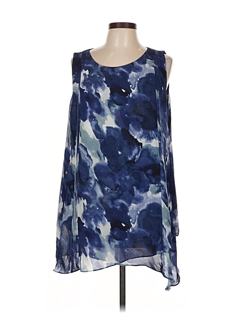 Pre-owned Soft Surroundings Casual Dress In Blue