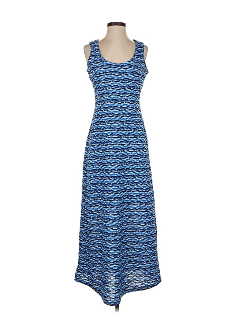 Pre-owned New York And Company Casual Dress In Blue