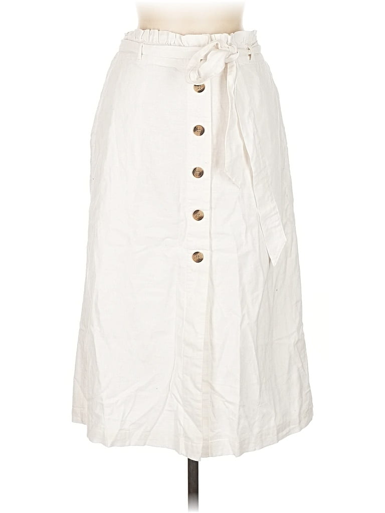 Pre-owned American Eagle Outfitters Casual Skirt In White