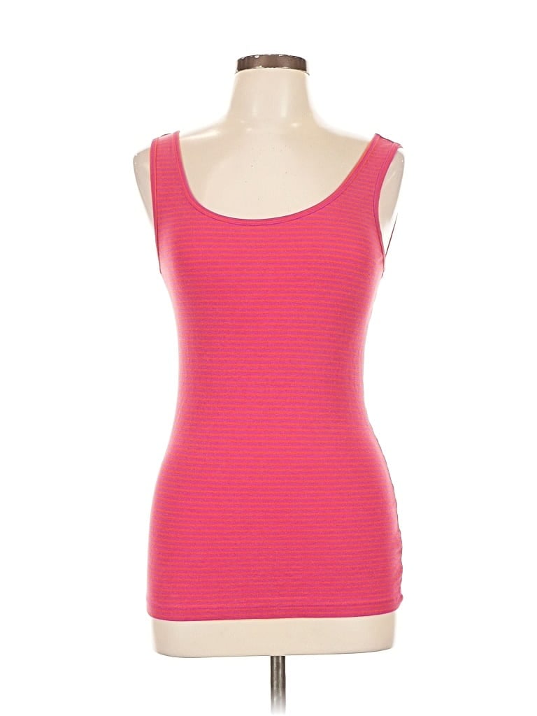 Pre-owned Mossimo Tank Top Pink Sweetheart Neckline Tops
