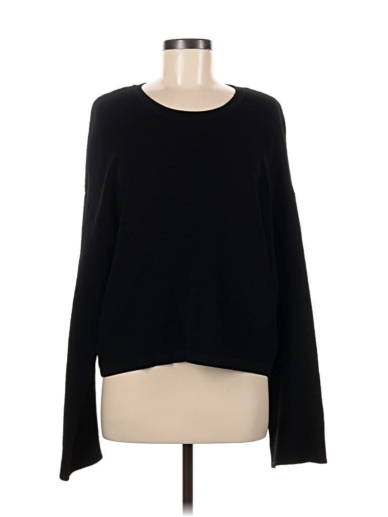 Pre-owned Willow & Clay Pullover Sweater In Black