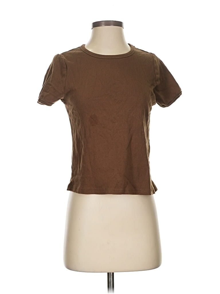 Pre-owned Things Between Short Sleeve T-shirt In Brown