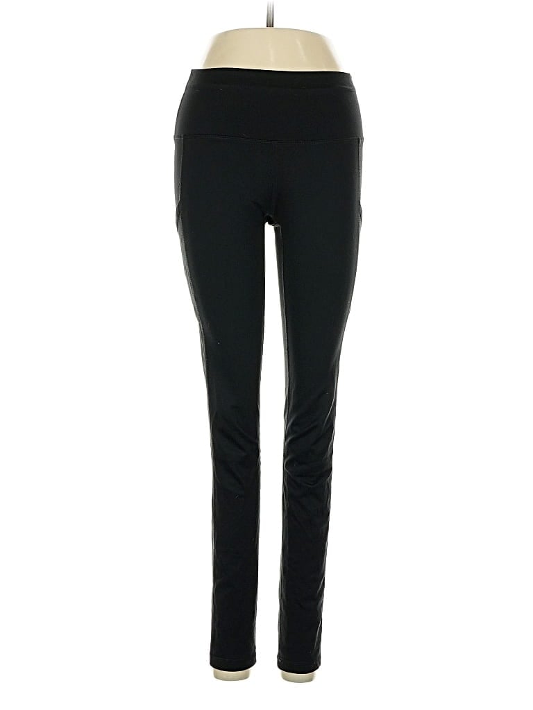 Pre-owned Aerie Active Pants In Black