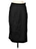 Rebecca Taylor Solid Black Wool Skirt Size 4 - photo 1