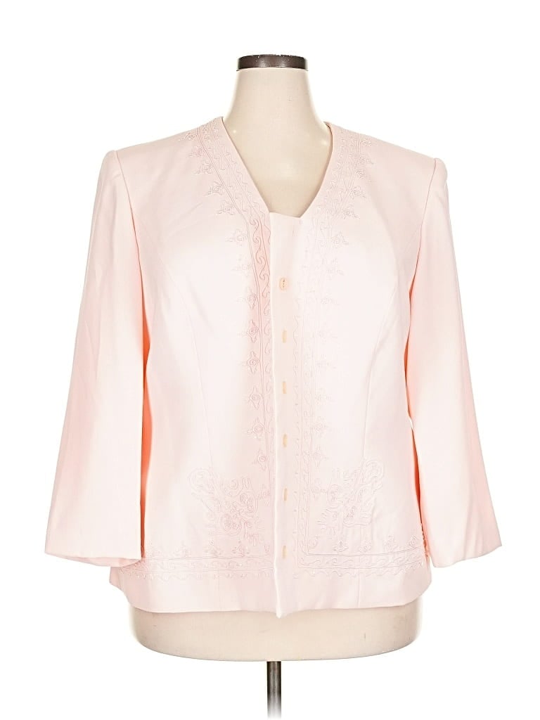 Pre-owned Assorted Brands Jacket In Pink