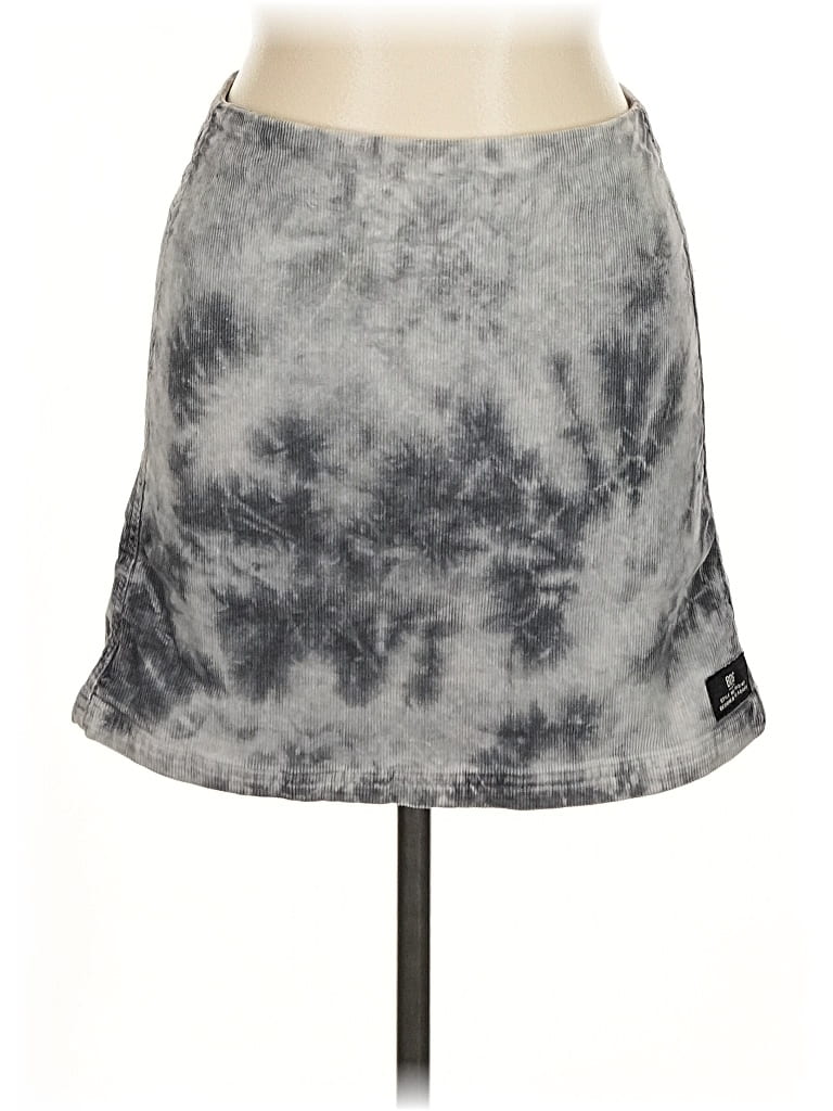 Pre-owned Bdg Casual Skirt In Gray