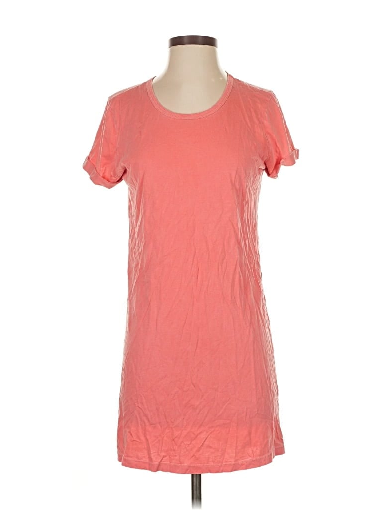 Pre-owned Marine Layer Short Sleeve T-shirt In Pink