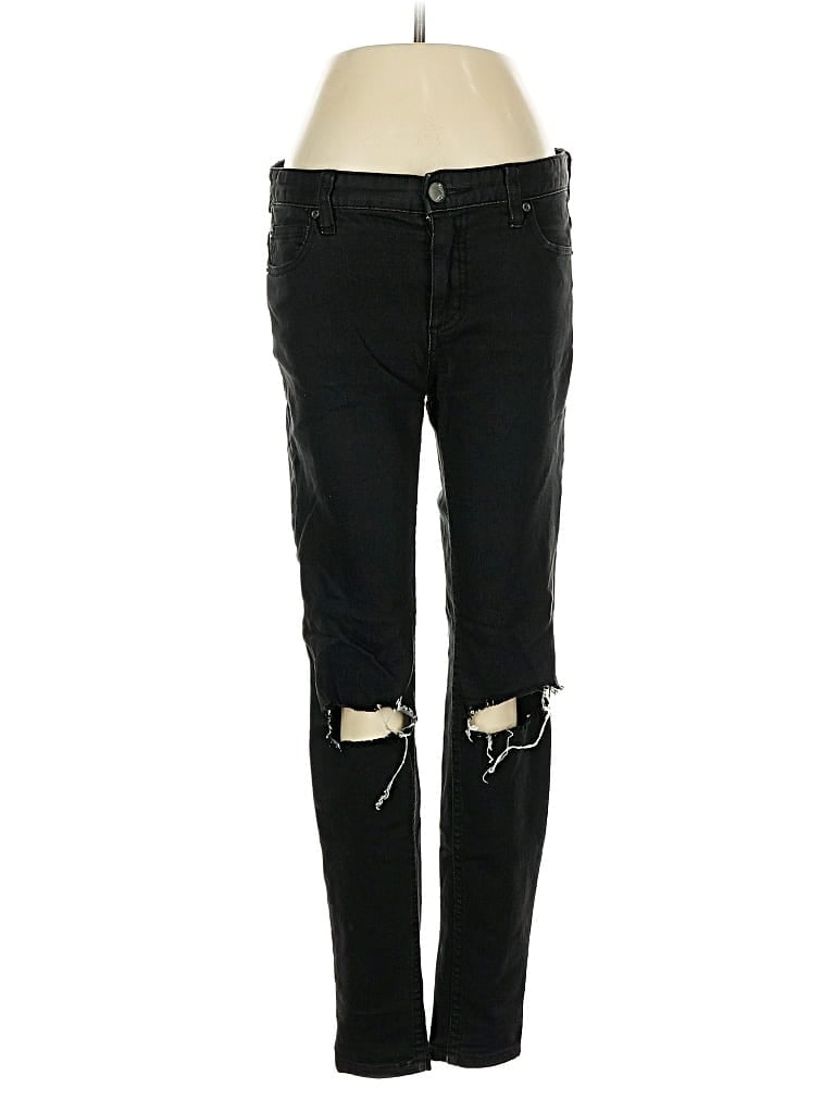 Pre-owned Free People Jeans In Black