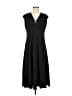Chadwicks 100% Polyester Solid Black Casual Dress Size M - photo 1