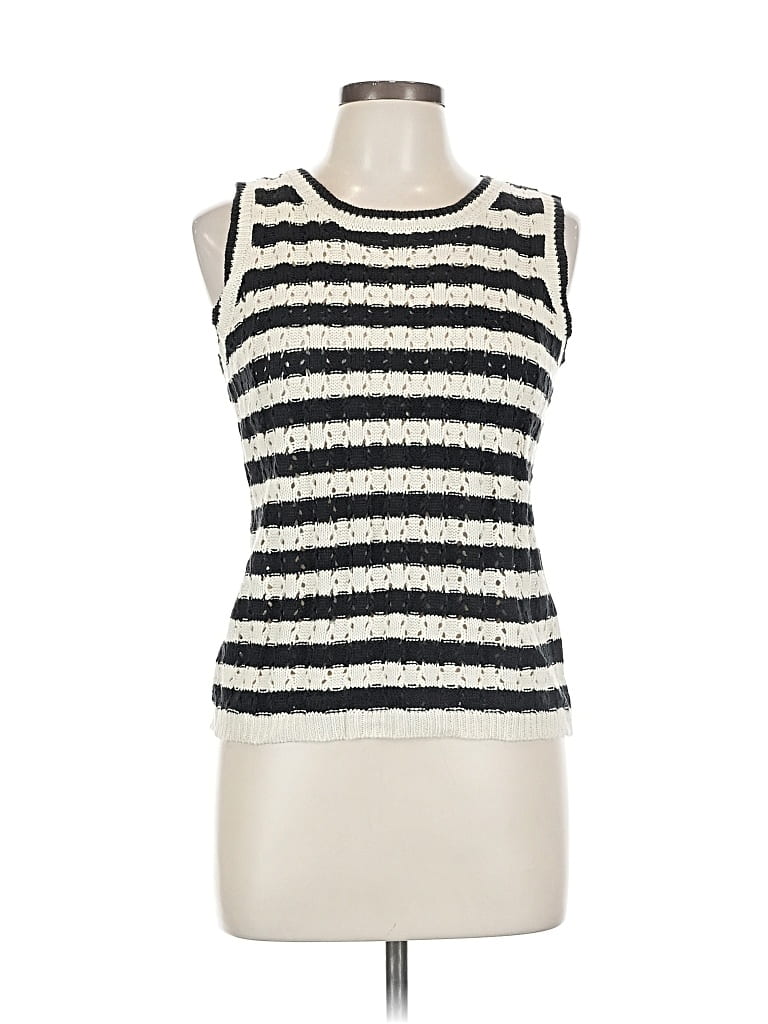 Pre-owned Tcec Sweater Vest In White