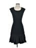 Rebecca Taylor Solid Black Cocktail Dress Size 2 - photo 1