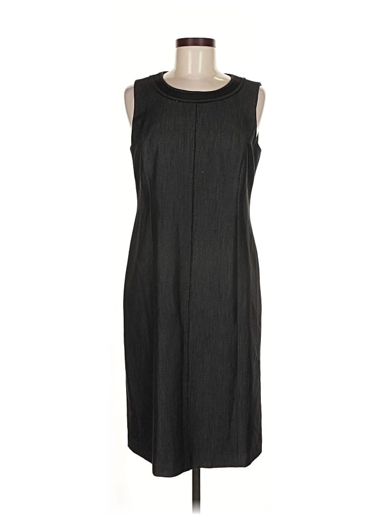 Pre-owned Adrienne Vittadini Casual Dress In Black