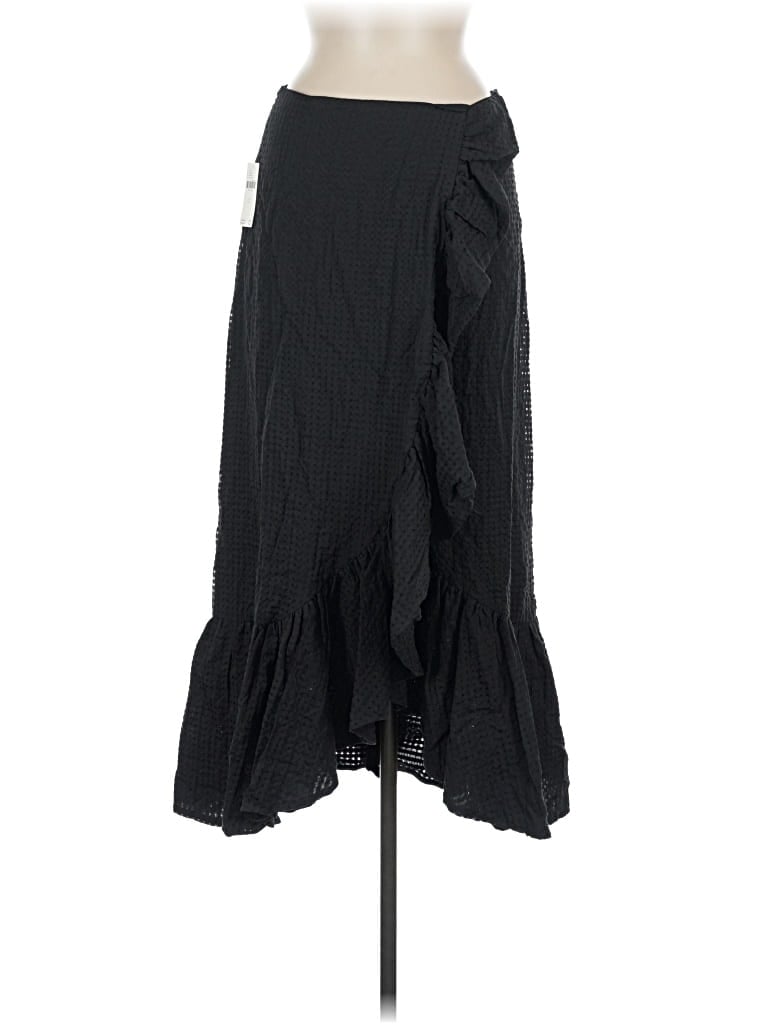 Pre-owned Maeve By Anthropologie Casual Skirt In Black