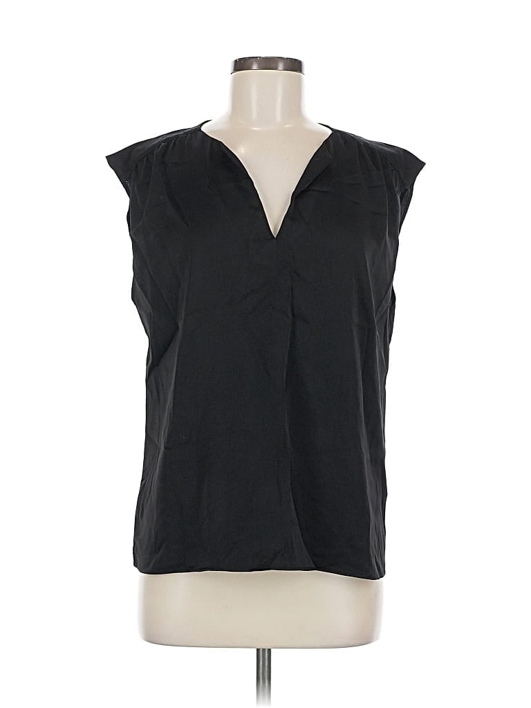 Pre-owned Banana Republic Factory Store Sleeveless T-shirt In Black