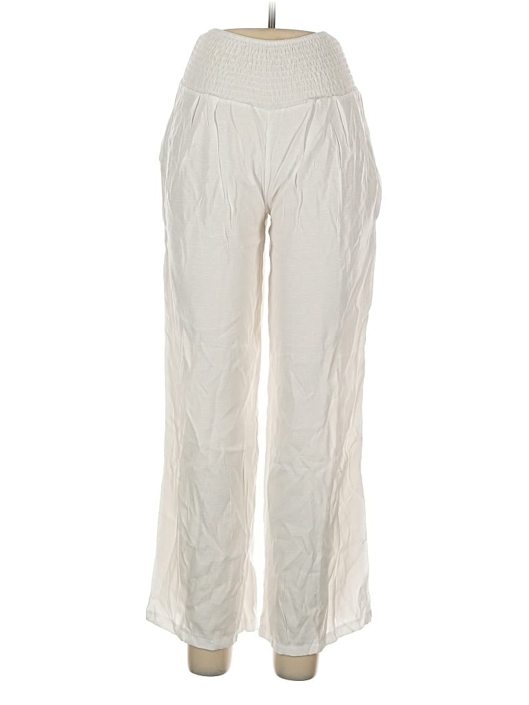 Pre-owned Unbranded Casual Pants In White