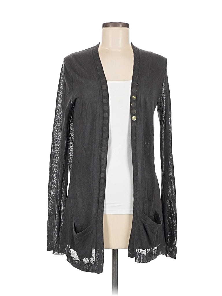 Pre-owned Gap Cardigan Sweater In Gray