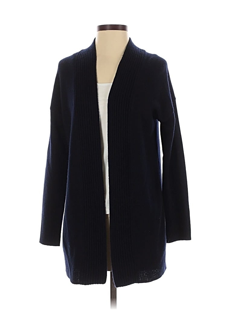Pre-owned Vince Cardigan Sweater In Blue