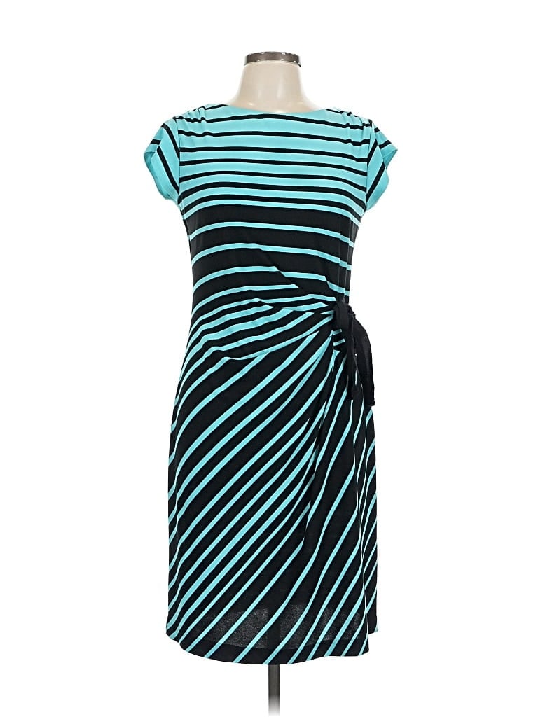 Pre-owned Taylor Casual Dress In Blue