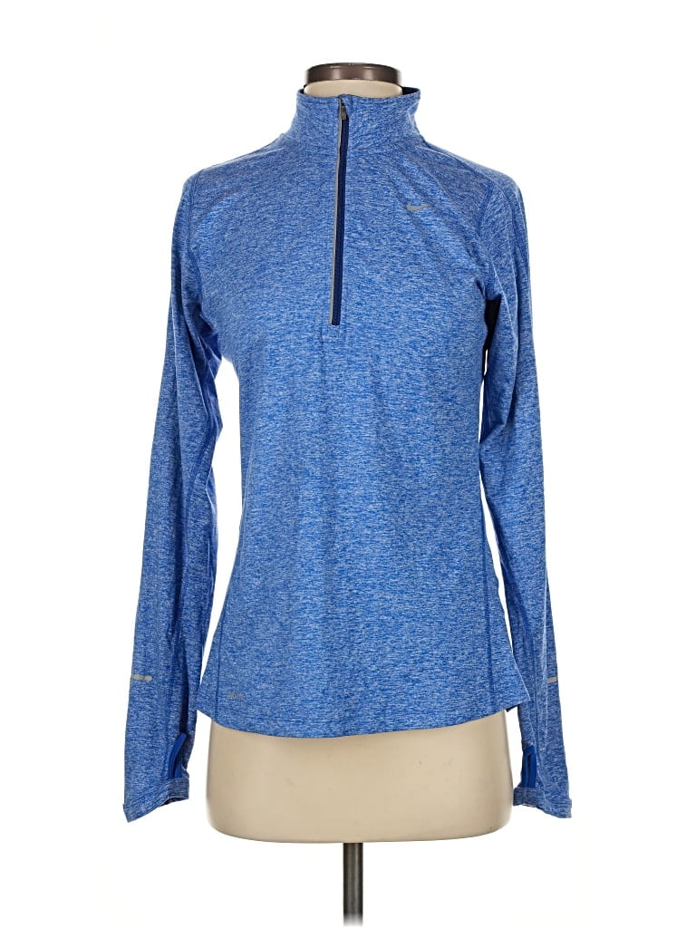 Pre-owned Nike Long Sleeve T-shirt In Blue