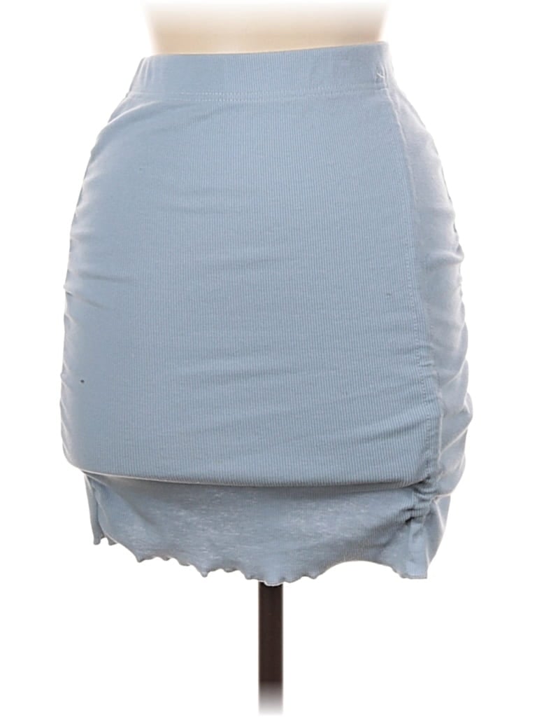 Pre-owned Unbranded Casual Skirt In Blue