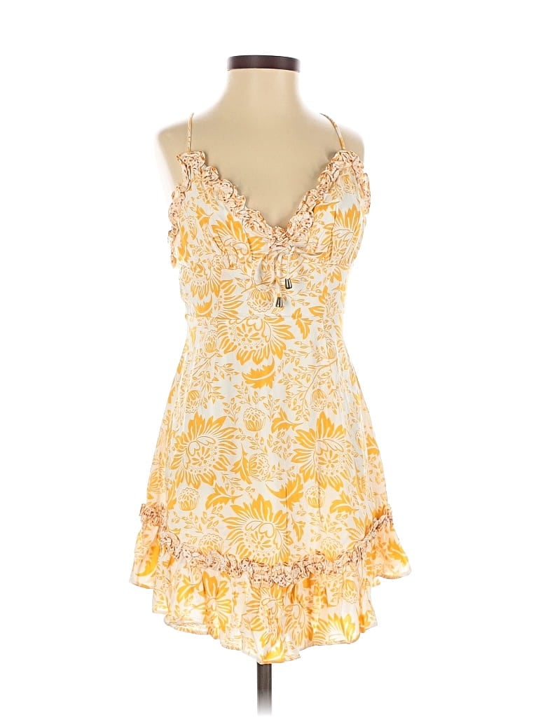 Pre-owned Selfie Leslie Cocktail Dress In Orange