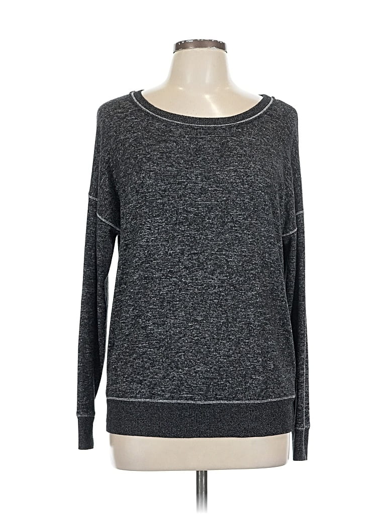 Pre-owned Harlowe & Graham Pullover Sweater In Gray