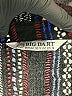 Big Dart Print Blue Long Sleeve Button-Down Shirt Size EU 44 / US 14 - photo 7