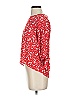 Papermoon 100% Polyester Red 3/4 Sleeve Blouse Size XS (petite) - photo 5