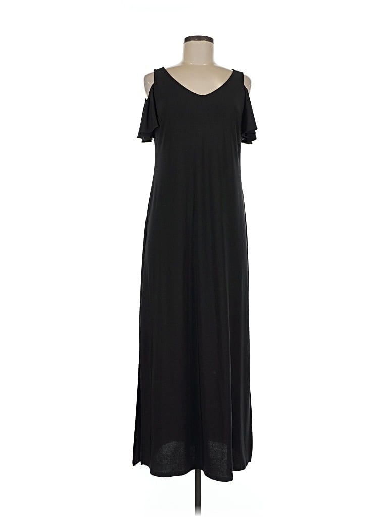 Pre-owned Msk Casual Dress In Black