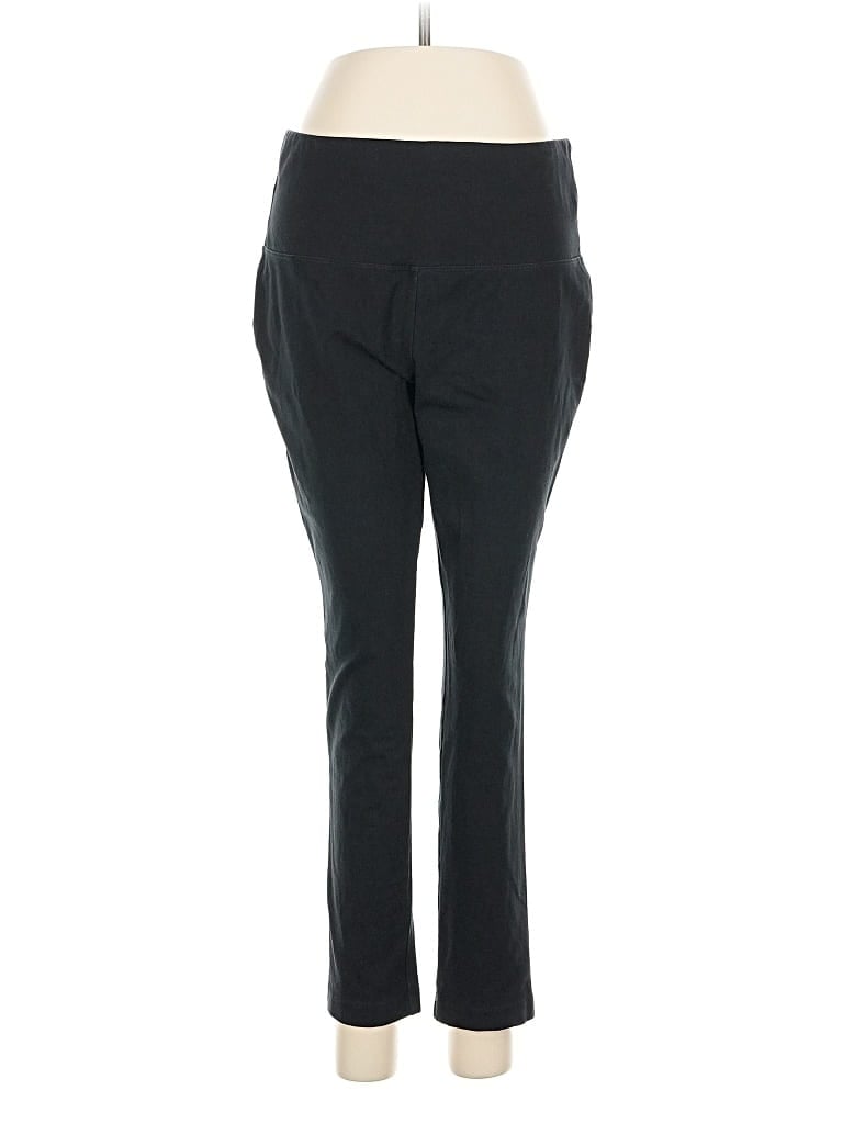 Pre-owned Zenergy By Chico's Dress Pants In Black