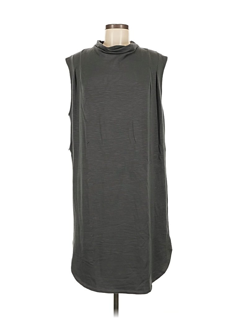 Pre-owned Daily Practice By Anthropologie Casual Dress In Gray