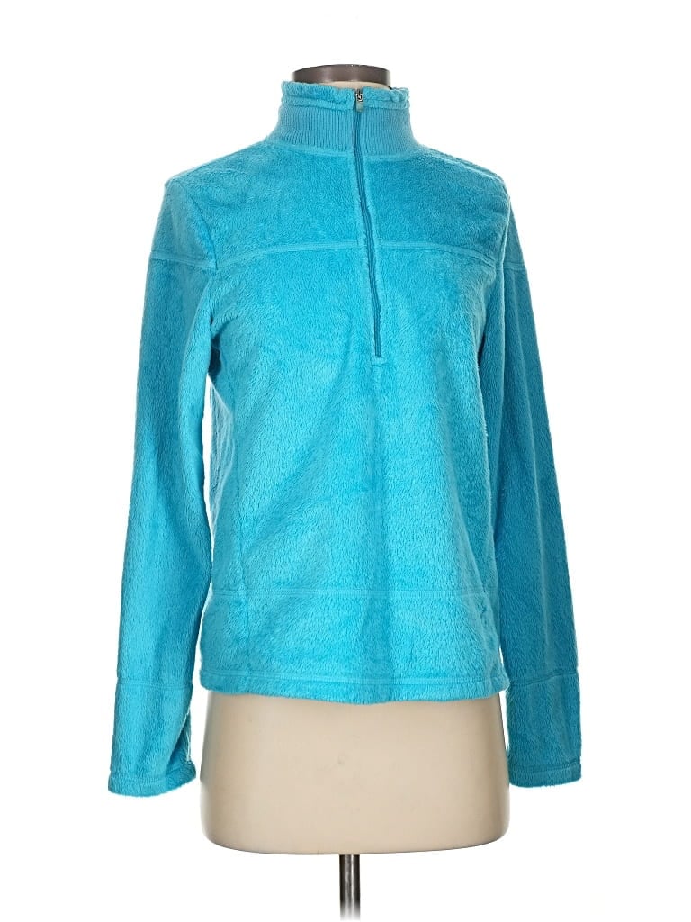 Pre-owned Izod Fleece Jacket In Blue