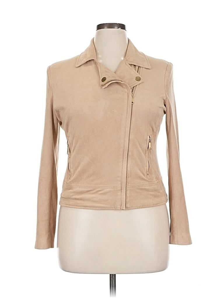 Pre-owned Boston Proper Jacket In Brown