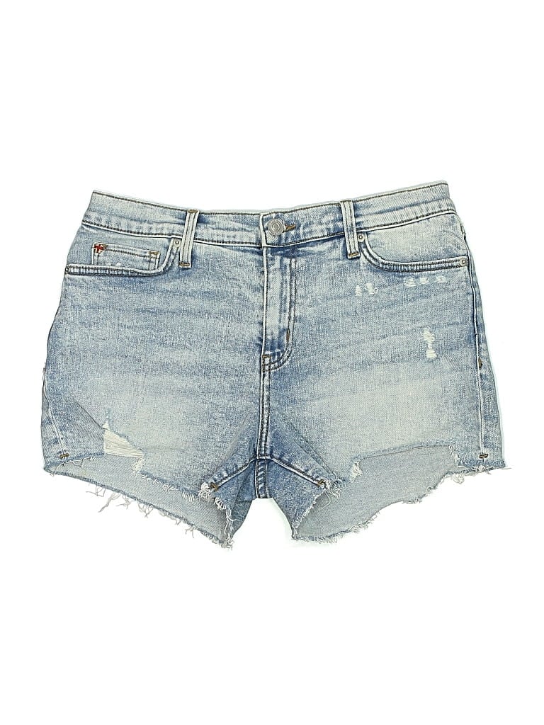 Pre-owned Hudson Denim Shorts In Blue