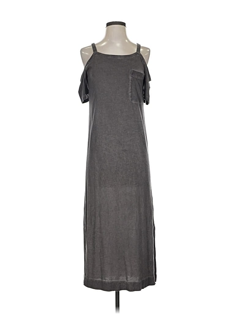 Pre-owned Cloth & Stone Casual Dress In Gray