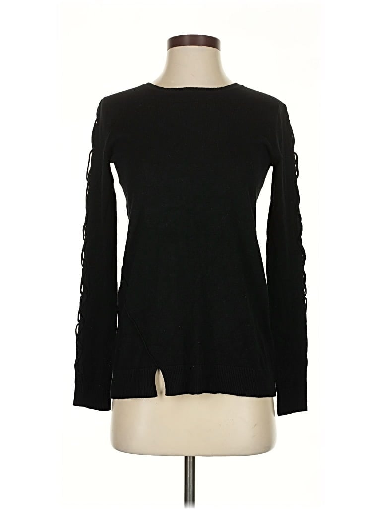 Pre-owned Central Park West Pullover Sweater In Black