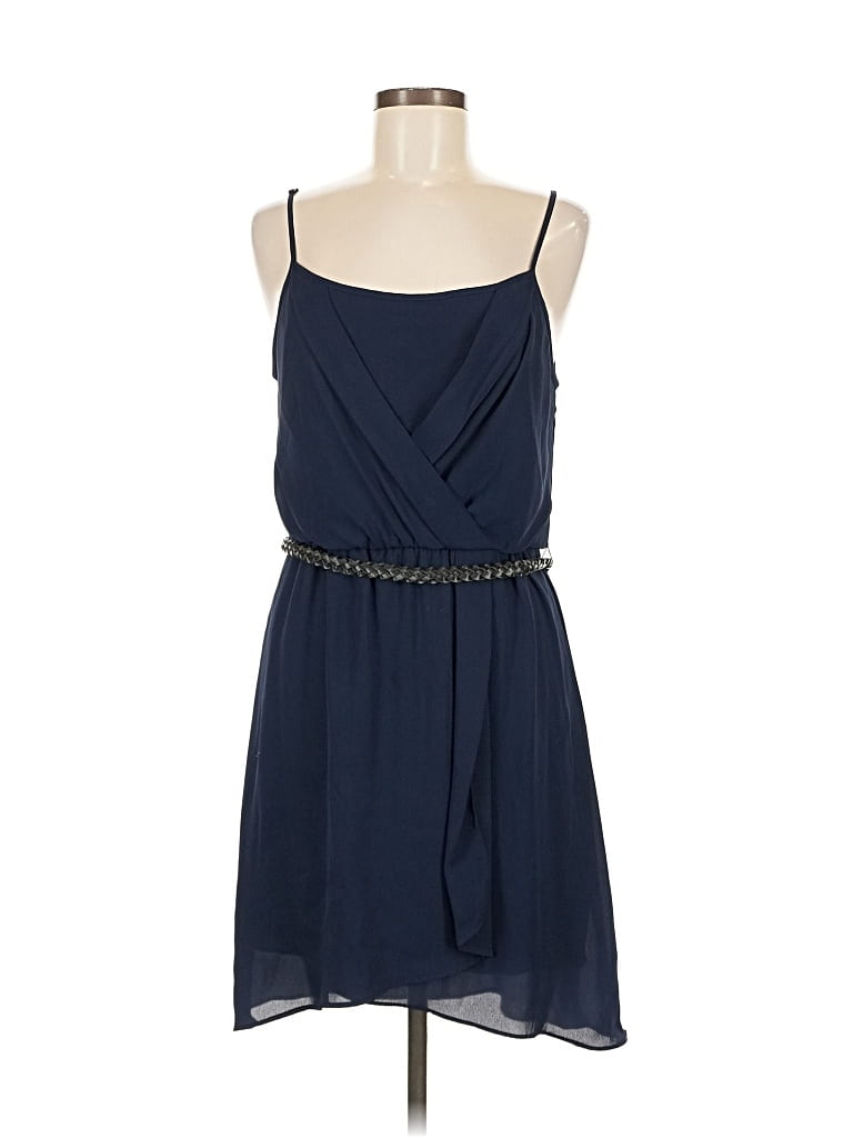 Pre-owned Bisou Bisou Casual Dress In Blue