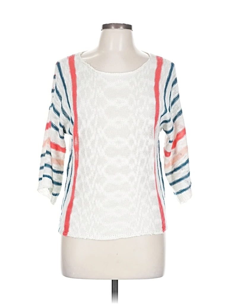 Pre-owned Unbranded Cardigan Sweater In White