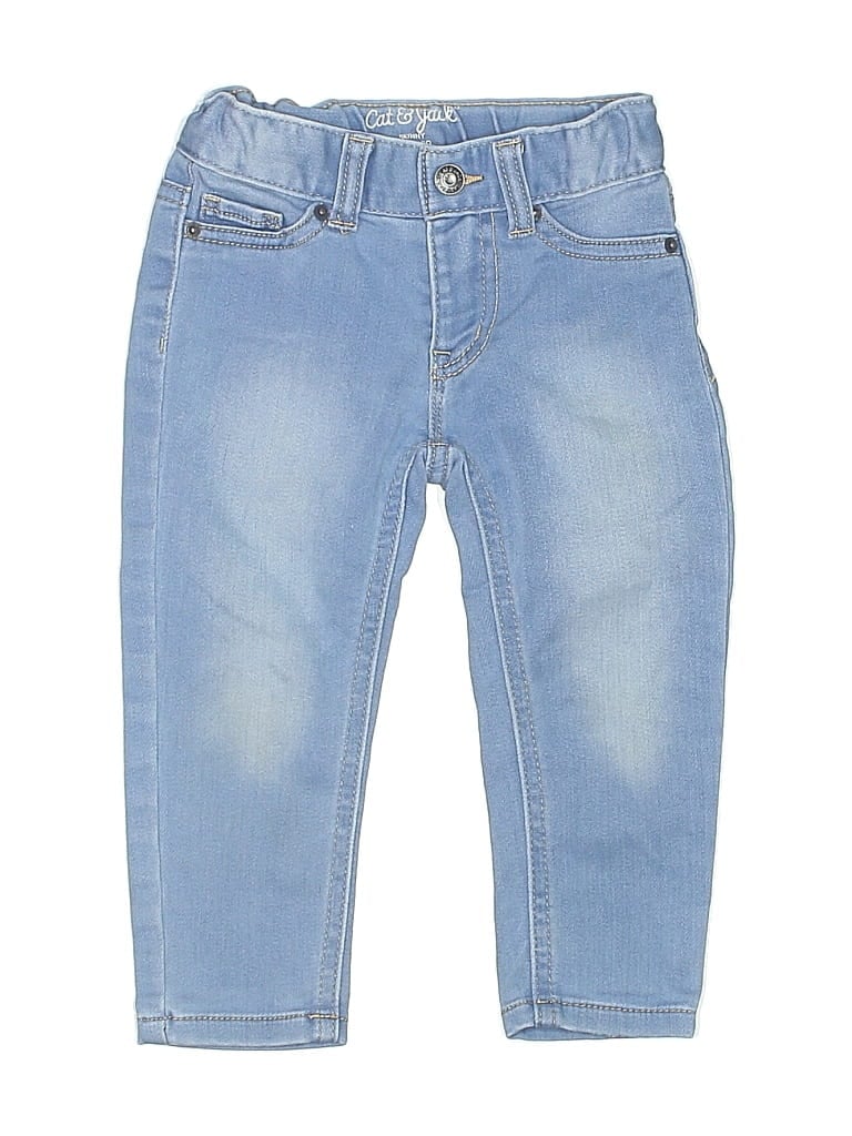Pre-owned Cat & Jack Kids' Jeans In Blue